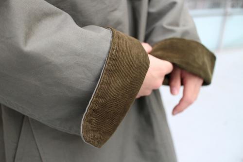 エンジニアードガーメンツのダブルクロスMGコート