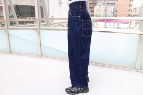 スーパーワイドデニムパンツのメンズ