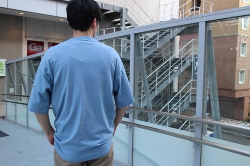 ビッグTシャツの未使用品　ブルー