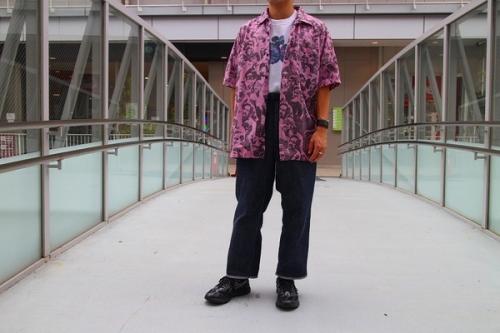 SLUB COTTON BROAD S/Sのピンク