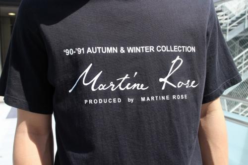 マーティンローズのロゴTシャツ