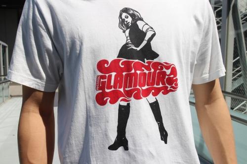 ヒステリックグラマーのプリントTシャツ