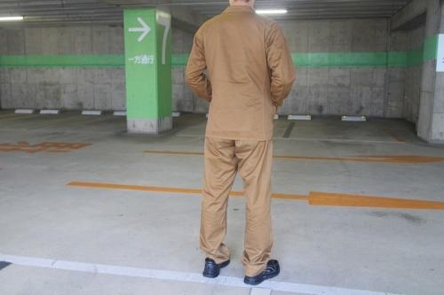 コモリのコットンチノセットアップ