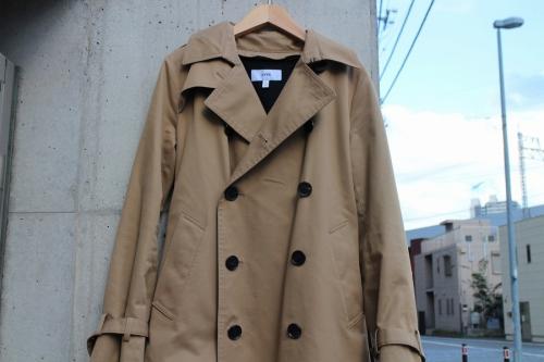 ハイクのライナー付きトレンチコート