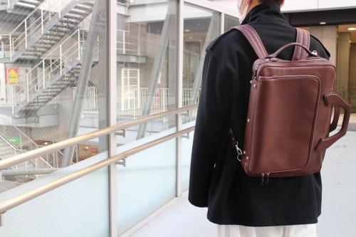 マンソウのシモーネBOX3WAYビジネスブリーフケース