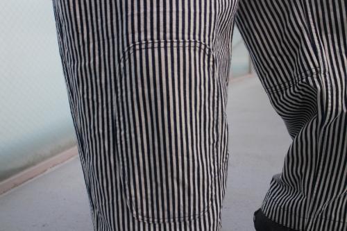 ポータークラシックのケンドーヒッコリーワイドパンツ