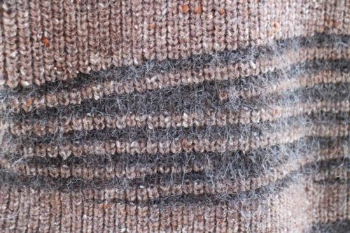 ビッグシルエットクルーネックニットの1980年代