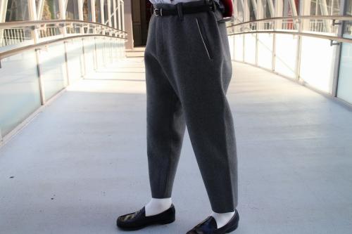特価大得価 SUNSEA CUT OFF MELTON PANTS サイズ2 新品未使用 大特価特価