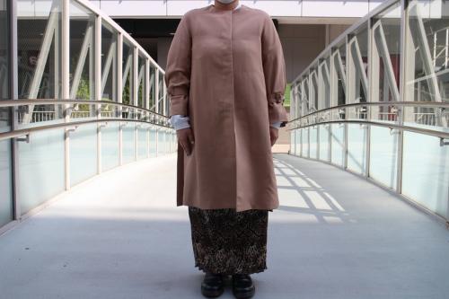 アナイのハッスイギャバクルーコート