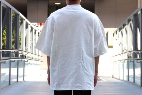 ジルサンダーのオーバーサイズプリントTシャツ