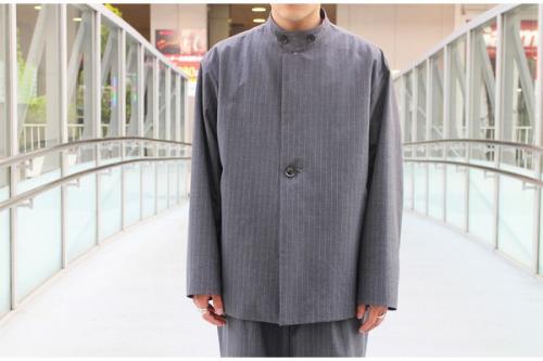 ラキネス×ワガママのストライプセットアップ