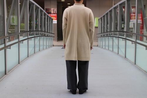 オム プリッセ イッセイ ミヤケのバンドカラープリーツシャツ