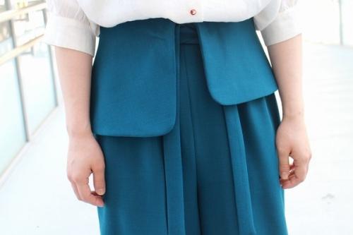 エンフォルドのダブルクロストラウザーパンツ