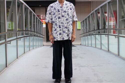 サスクワァッチ ファブリックスのノッチドカラーシャツ