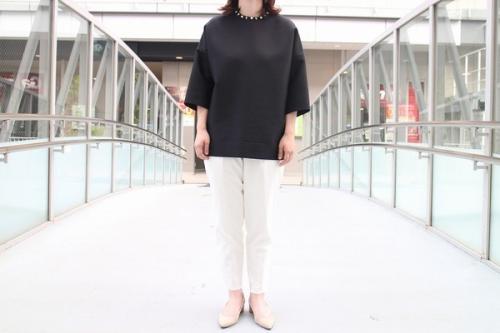 リックのパール&ビジューブラウス