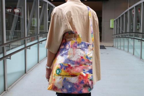 PVCショルダーバッグの21S/S