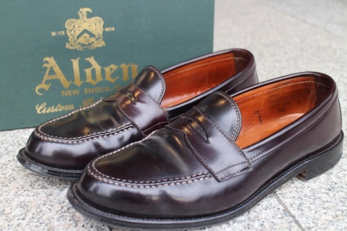 ドレスシューズのALDEN