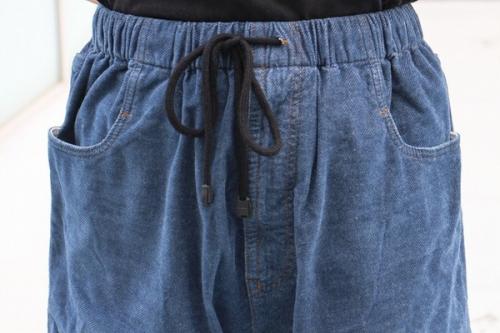 ウォッシュドコットンイージーデニムジョガーパンツの19ss