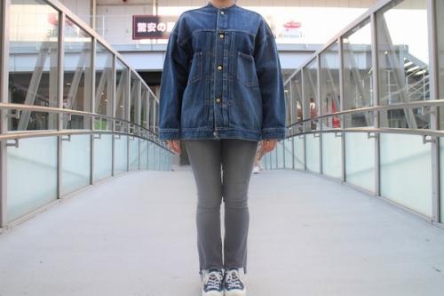イエナのリメイクルーズデニムブルゾン