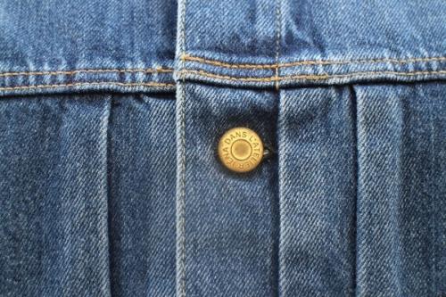 リメイクルーズデニムブルゾンのインディゴ