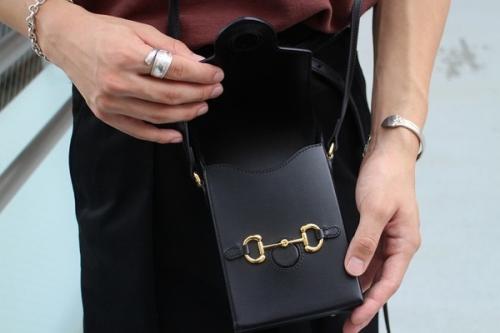 グッチのホースビットショルダーバッグ