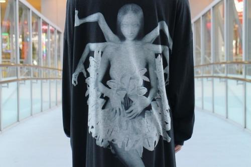 ロングスリーブカットソーのUCHIDA Print