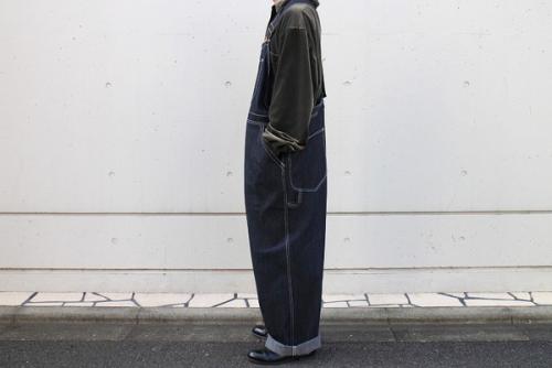 オーバックオーバーオールのインディゴ