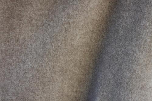 ダブルメルトンマキシコートのグレー