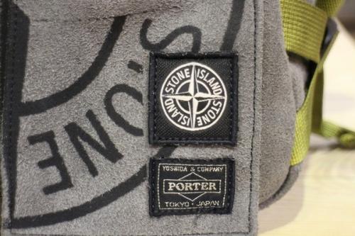 STONE  ストーンアイランド ロゴ ファニーパック STONE ISLAND×PORTER/ストーンアイランド×ポーター】より