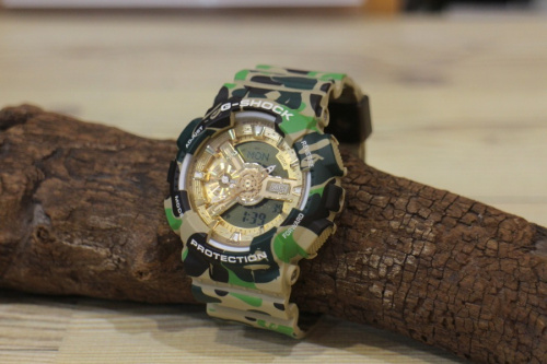コラボ・別注アイテムのA BATHING APE×G-SHOCK
