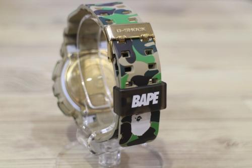 アベイシングエイプ×ジーショックのリストウォッチ