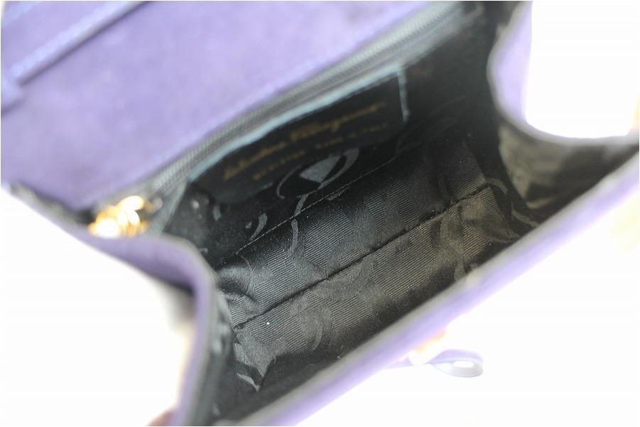 【希少】Ferragamo ショルダーバッグ ヴァラリボン スエード パープル 楽天市場】フェラガモ バッグ リボン（カラーパープル