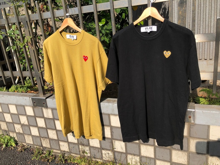 Play Comme Des Garcons 大人気ワッペンt オーバーサイズにて入荷 19 06 06発行