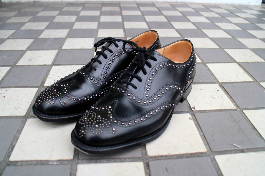 ラグジュアリーな一足を。CHURCH'S（チャーチ）スタッズシューズ入荷