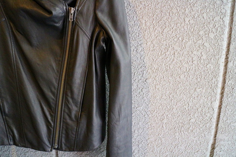 XL 美品 ヘルムートラング フーデッドレザージャケット ブラック 黒 HELMUT LANG（ヘルムートラング）からレザーフーデッドジャケットが