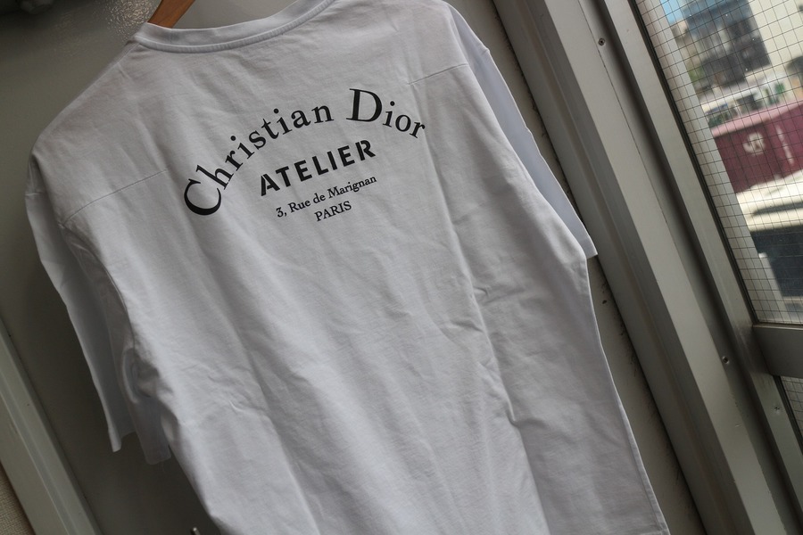 Christian Dior／クリスチャンディオール】19SS アトリエロゴプリントT
