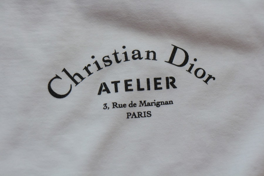 Christian Dior／クリスチャンディオール】19SS アトリエロゴプリントT 