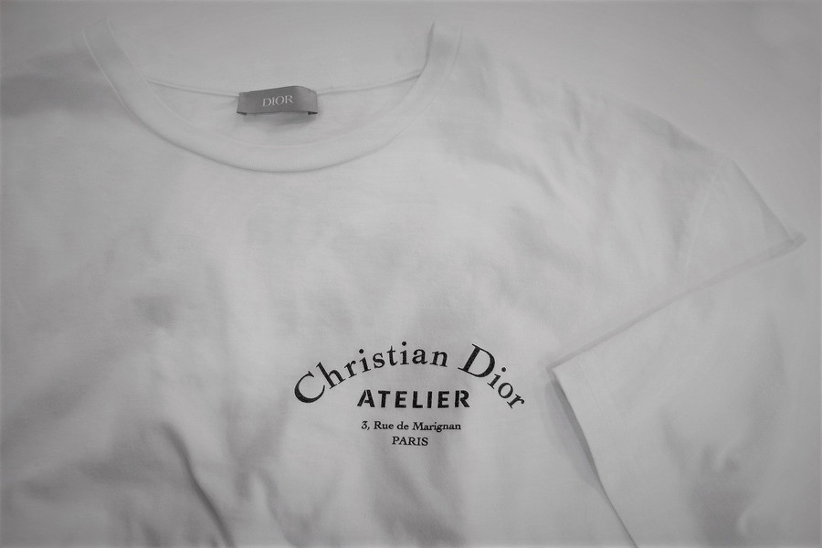 Christian Dior／クリスチャンディオール】19SS アトリエロゴプリントT