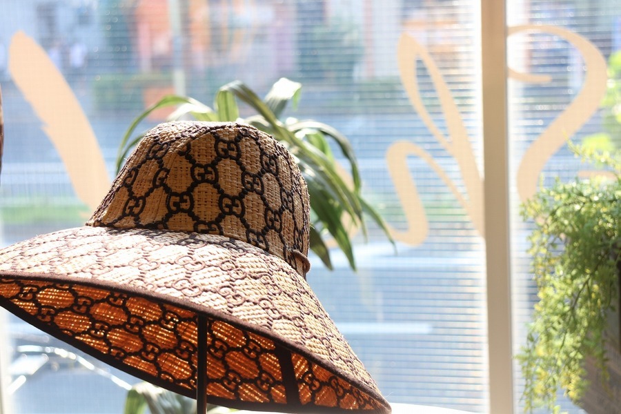 正規品Gucci GGパターン ハット GUCCI / グッチ】から刺繍入りのGGハットが入荷しました