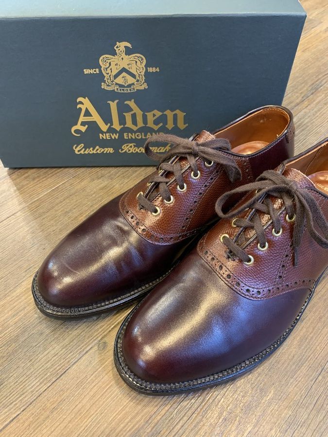 ALDEN/オールデン】からBEAMS別注サドルシューズが入荷しました