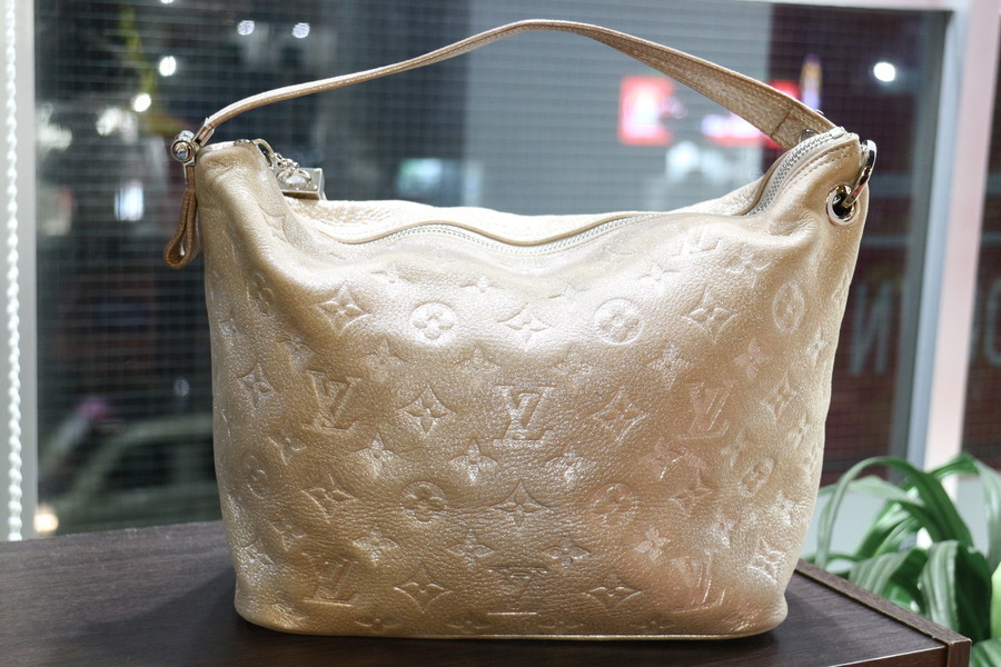 ルイヴィトン モノグラムシマー コメト ハンドバッグ アルジャン  