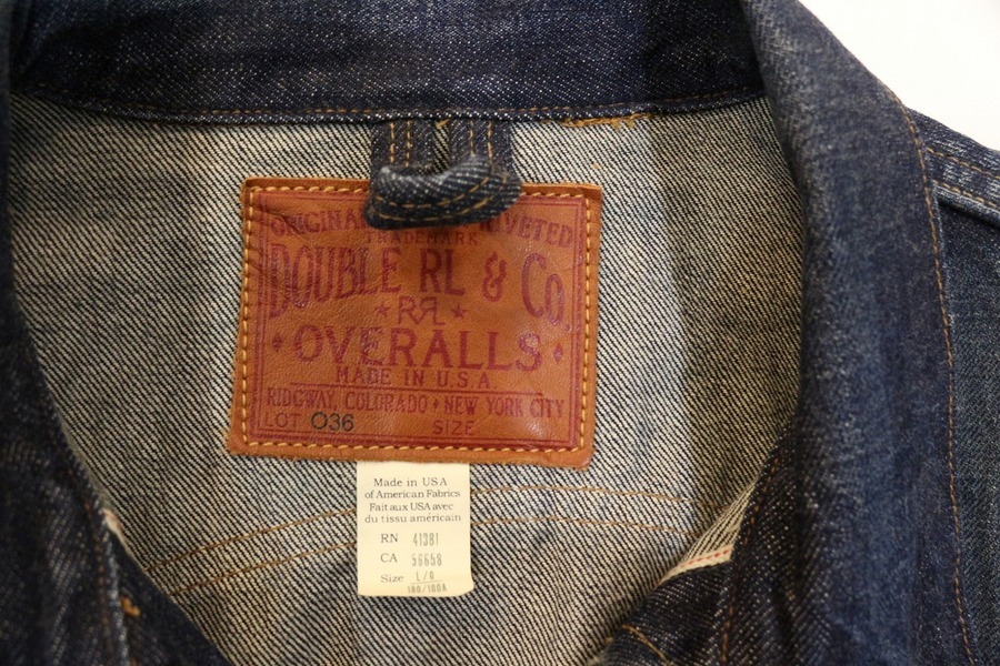 RRL/ダブルアールエル】からSelvedge Denim Jacketが入荷致し RRL/ダブルアールエル】からSelvedge Denim Jacketが入荷致し