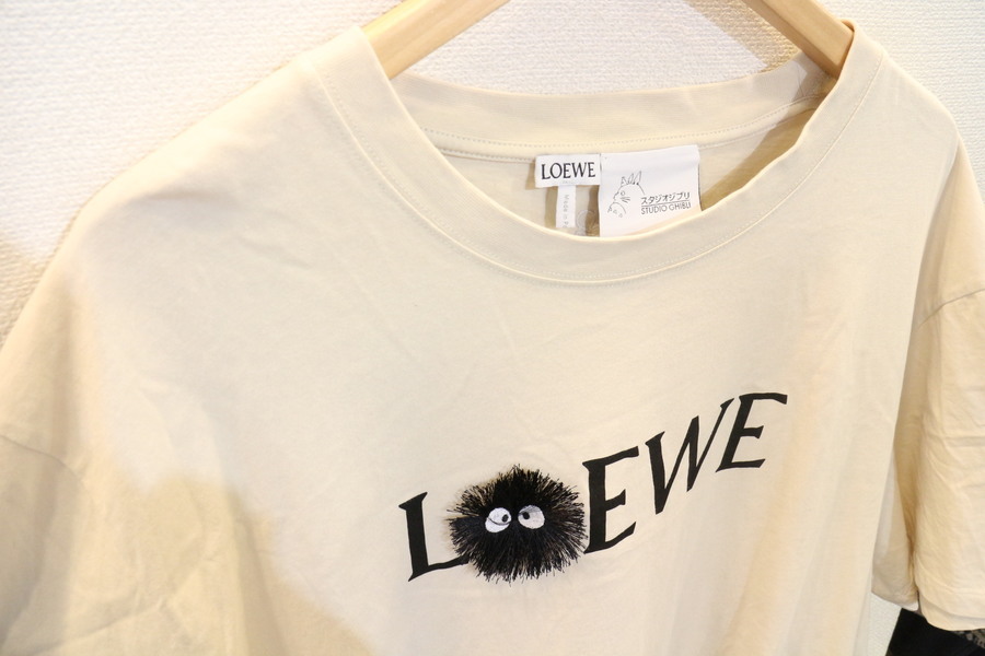 【LOEWE】ロエベ　バニーTシャツ コットン ロゴ刺繍