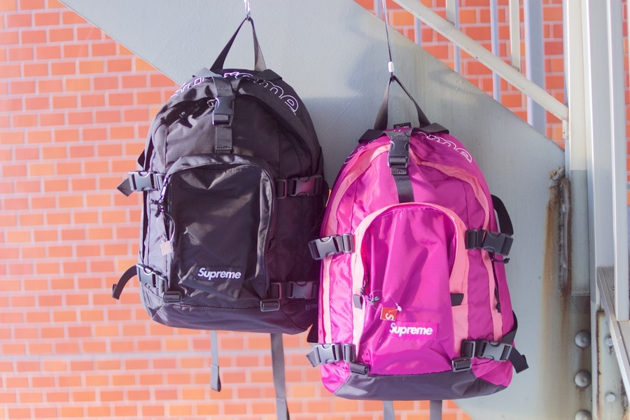 Supreme sales magenta backpack