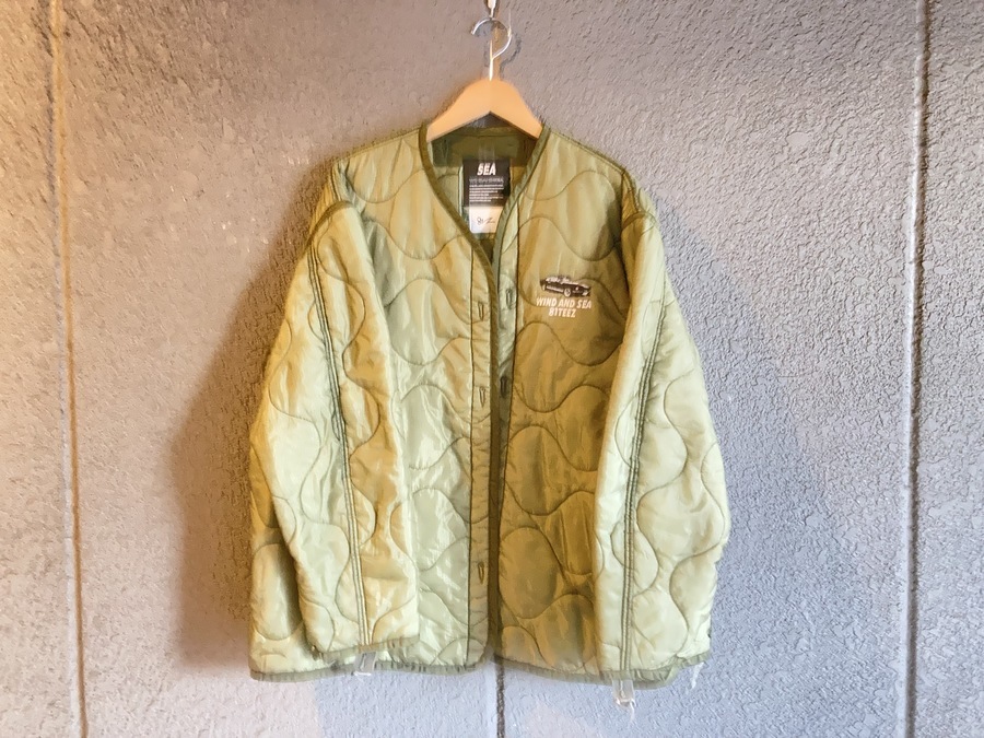 wind and sea ウィンダンシー QUILTING JACKET