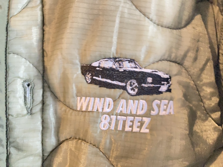 早い者勝ち！WIND AND SEA × 81teez ライナー