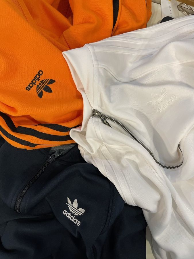 Survet adidas orange best sale