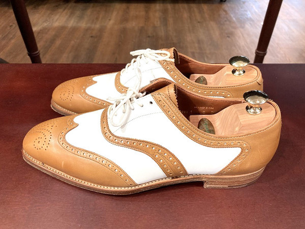 Crockett & Jones エンジ色 ドレスシューズ 英国の一流ブランド【Crockett&jones/クロケットジョーンズ】から
