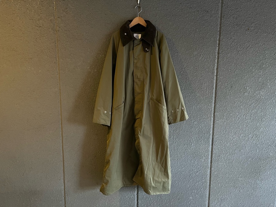 AMERI☆CORDUROY COLLAR MILITARY COAT