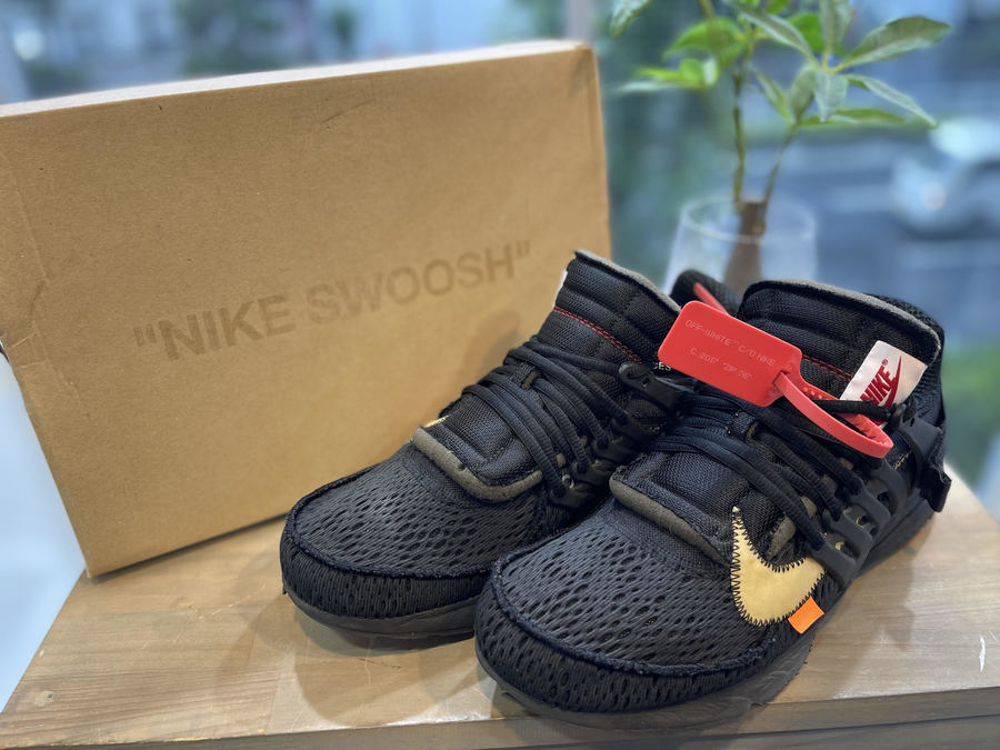 OFF-WHITE オフホワイト 17AW NIKE THE 10 AIR PRESTO AA3830-001 ブラックUS 10 28cm スニーカー シューズ ブランド ストリート カジュアル【メンズ】